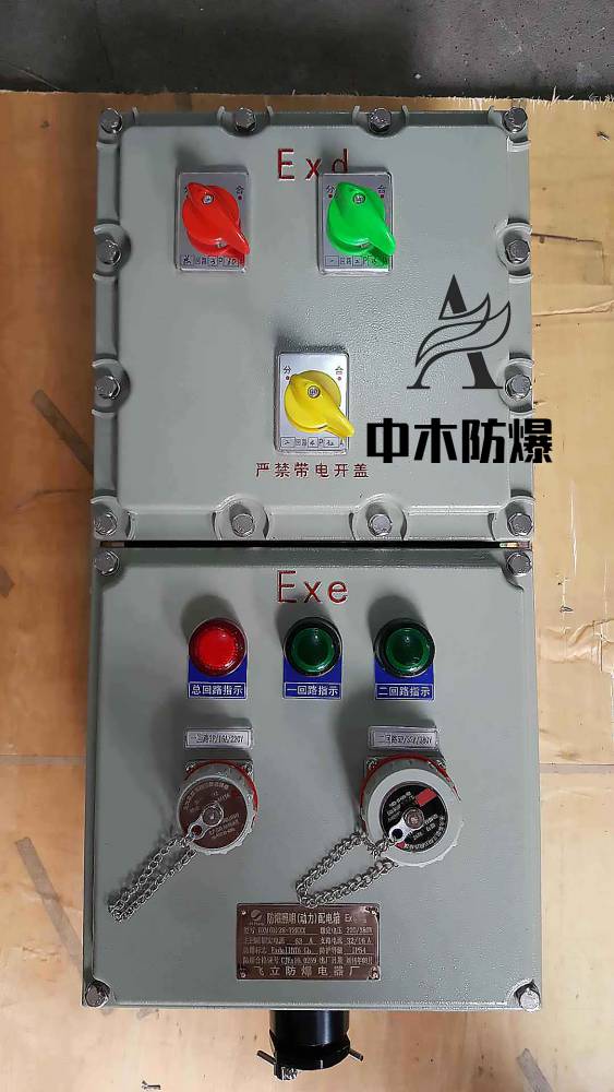 防爆插座箱 防爆检修电源箱 配电箱厂家 4路防爆插座箱带漏电保护开关