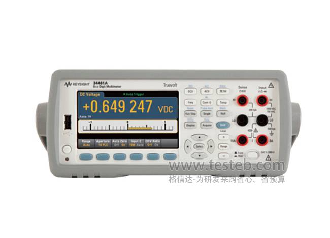 是德科技Keysight34461A六位半台式数字万用表高精