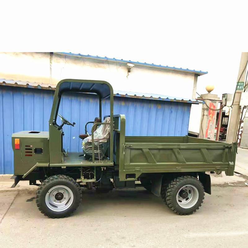 【四轮自卸农用车小型自卸车运输车报价广西南宁农用四驱拖拉机】图片