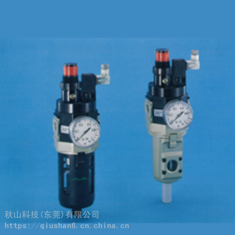 日本azbil带电磁阀的过滤器调节器形状D14-300