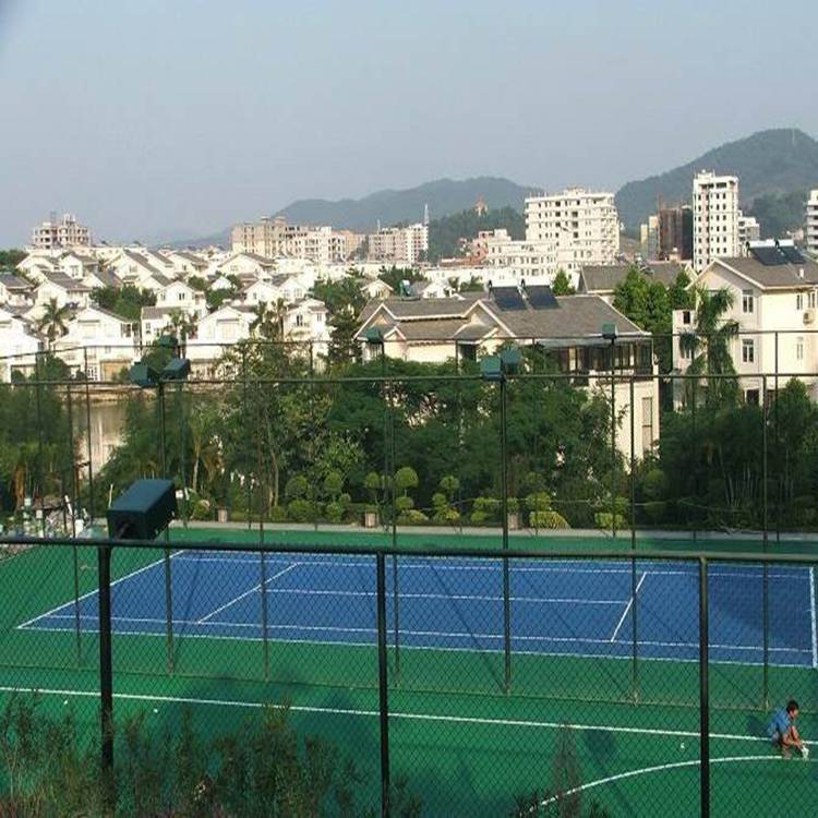 丙烯酸网球场标准 网球场材料施工 网球场围网