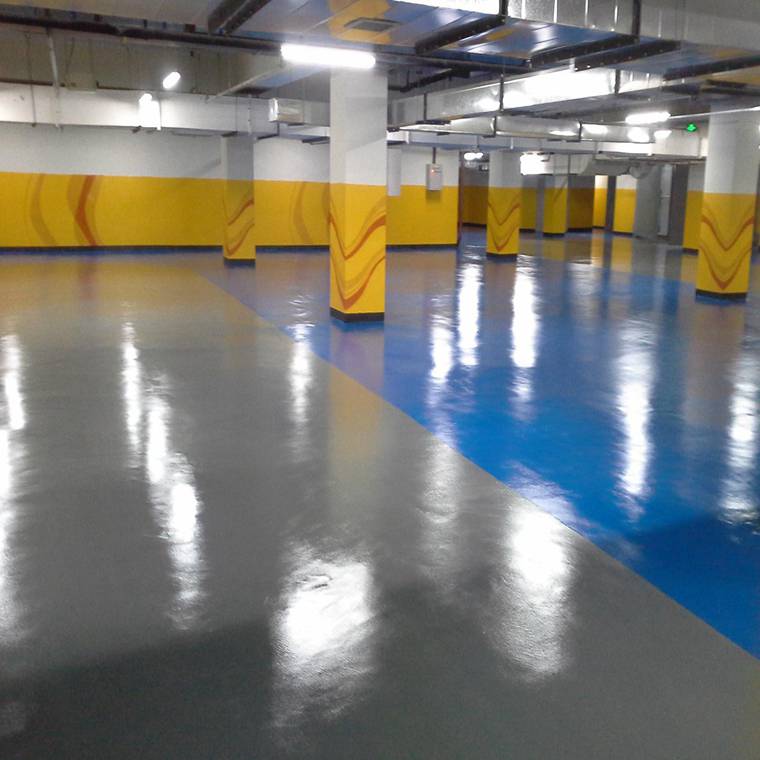 枣庄停车场地面施工停车场地坪漆施工枣庄环氧自流平地坪漆施工公司