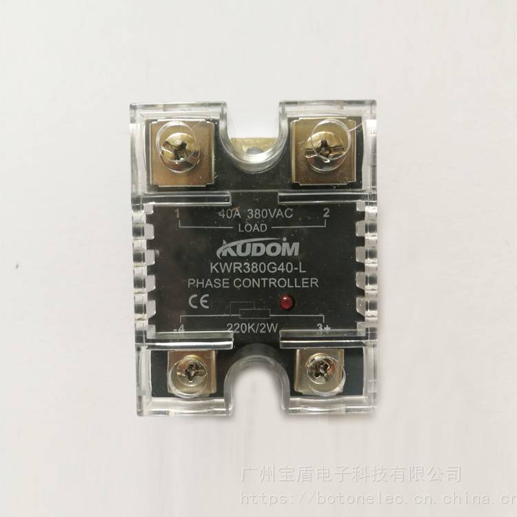 库顿KUDOMKWR380G40-L电位器调节型单相调压模块调功调压模块可控硅调压器