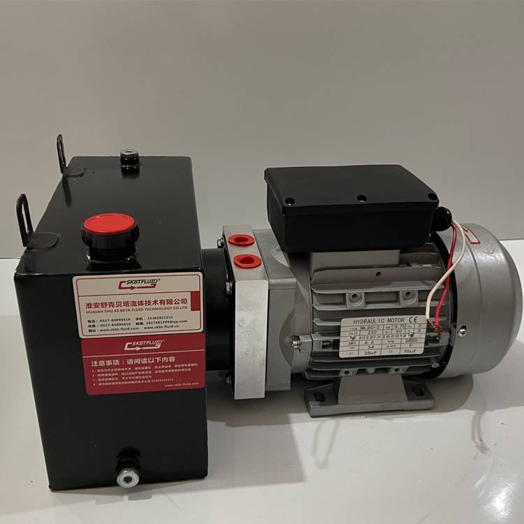 舒克贝塔流体技术220V075KW-16C-10L儿童挖掘机液压动力单元