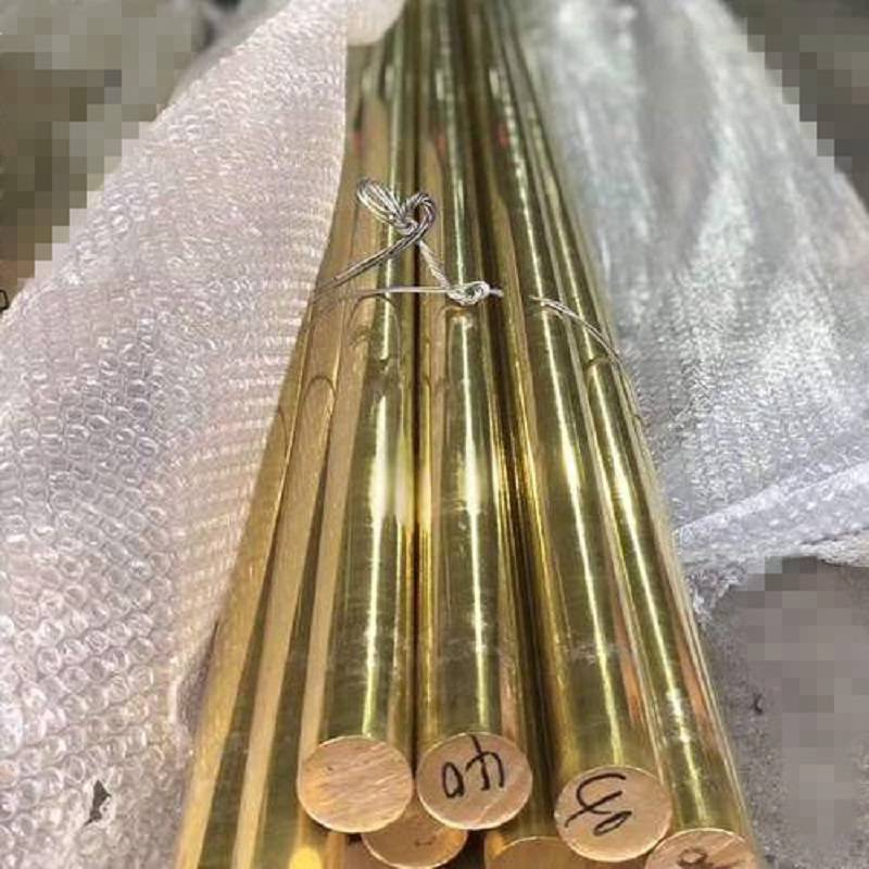 H62黄铜棒无铅环保黄铜棒精密加工小直径黄铜圆棒异形棒