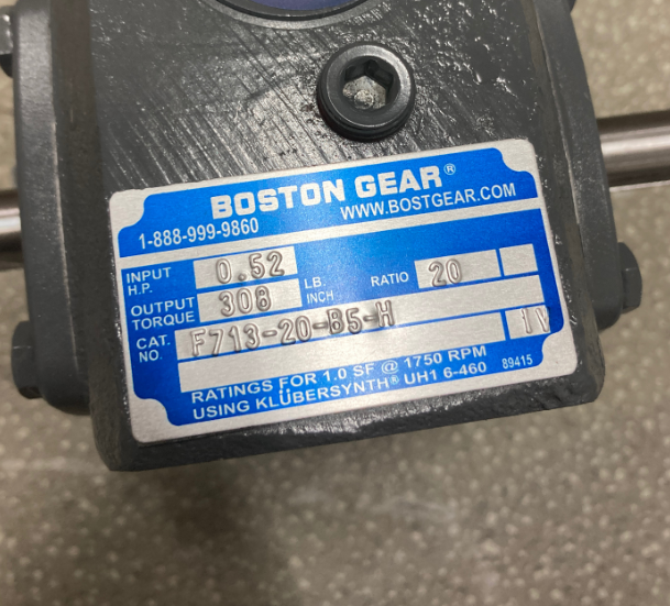 优势供应BOSTONGEAR齿轮箱F713-20-B5-H