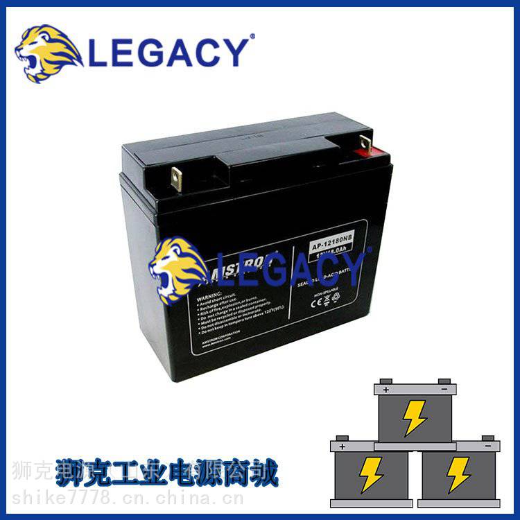 美国AMSTRON蓄电池AP-660F1铅酸6V6AH后备应急配套电源