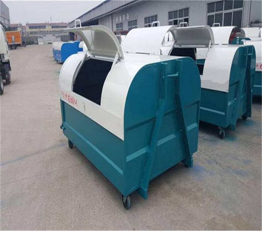 山东移动式垃圾箱 7方垃圾箱 规格齐全
