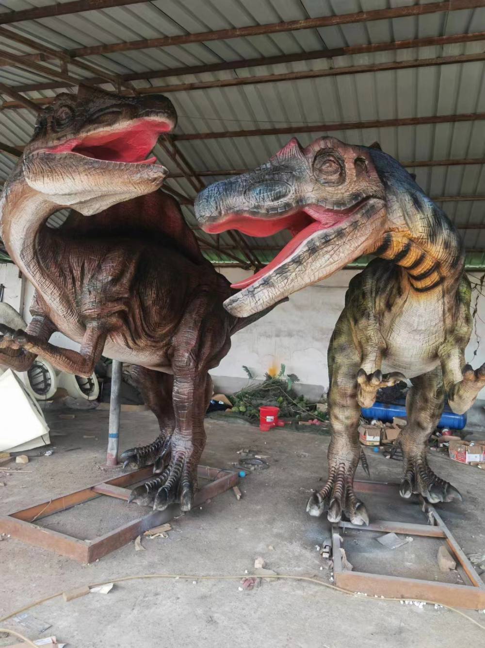 仿真恐龙模型出售出租15米巨型霸王龙租赁插电即会动会叫眨眼睛