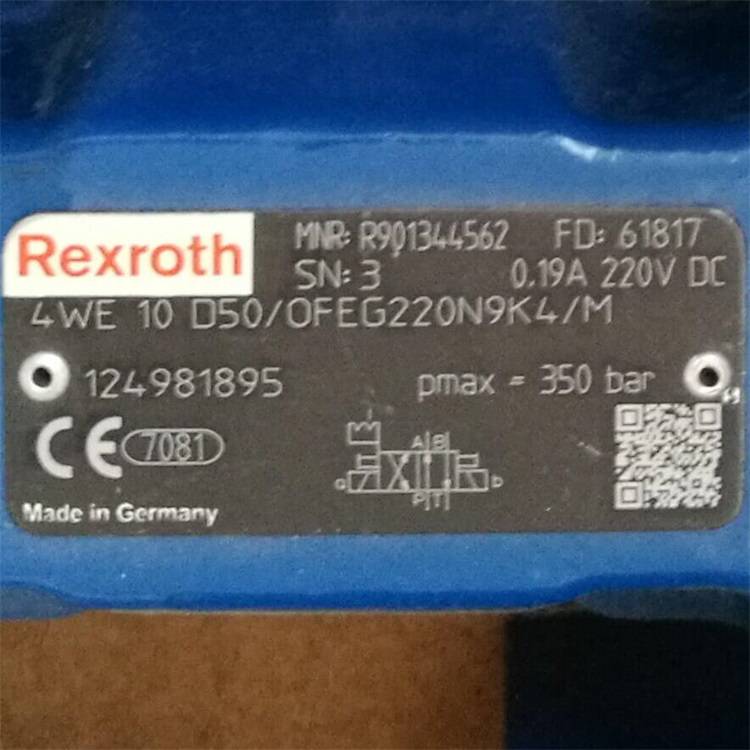 Rexroth//液压阀//R9013445624WE10D5X/OFEG220N9K4/