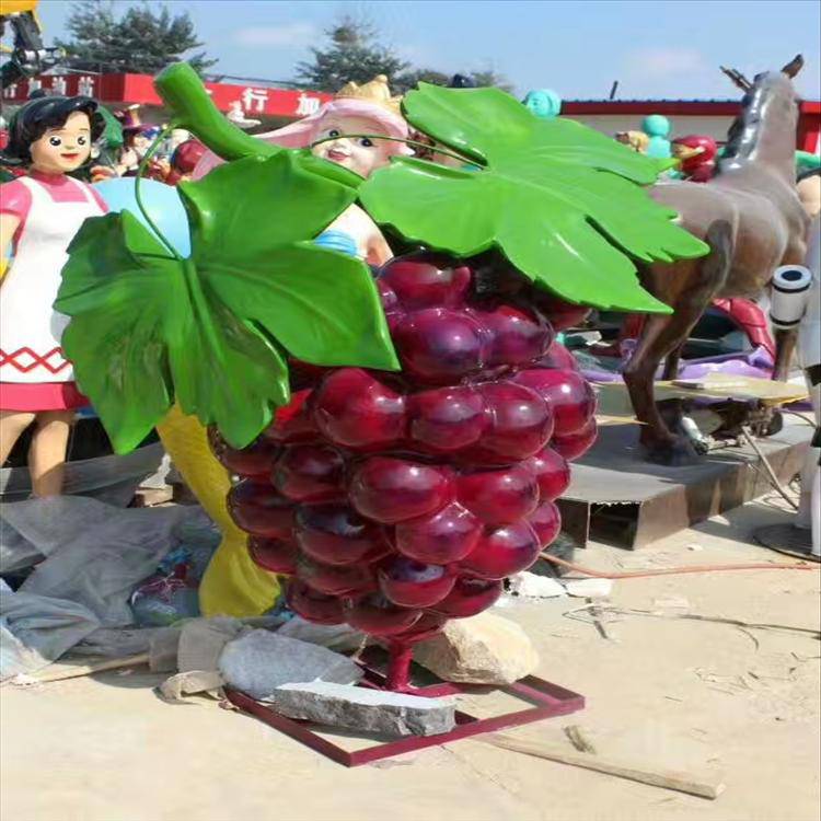 清秀园林水泥雕塑景观仿真水果雕塑卡通动人物塑像产品支持定制