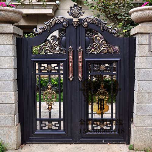 牧匠连云港诚招代理商铝艺别墅大门庭院花园入户门别墅进户门