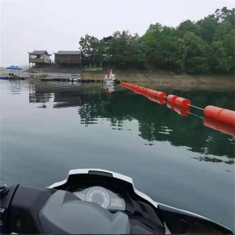 江西赣州挡水面垃圾浮筒河道拦截飘浮物塑料浮漂