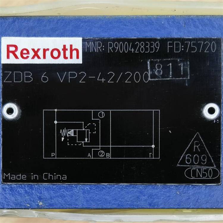 Rexroth/R900428339ZDB6VP2-4X/200/先导控制溢流阀