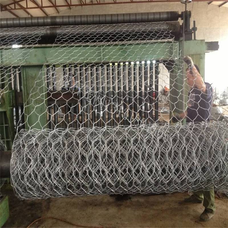 流域治理石笼网箱 生态石笼网 普镀锌六角网垫 质量可靠