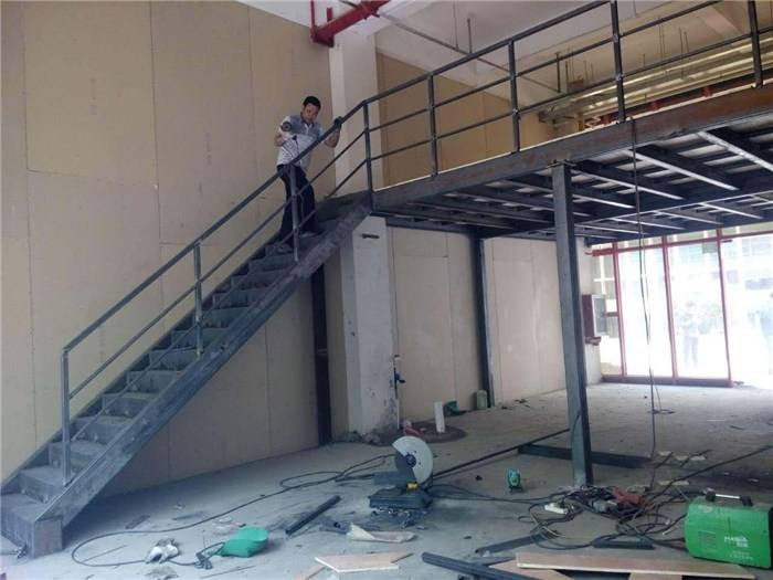 【钢架阁楼施工工艺-五华区钢架阁楼-义万装饰(查看)】图片