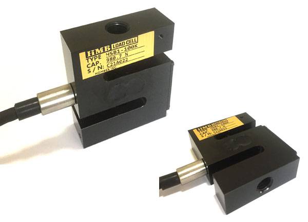日本HMB代理S型测力传感器拉压力传感器试验机传感器HSB1-20K/HSB1-1T