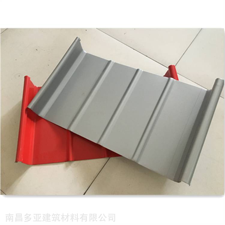 长期供应湛江PVDF氟碳铝镁锰板扇形板铝镁锰弧形屋面板65-430