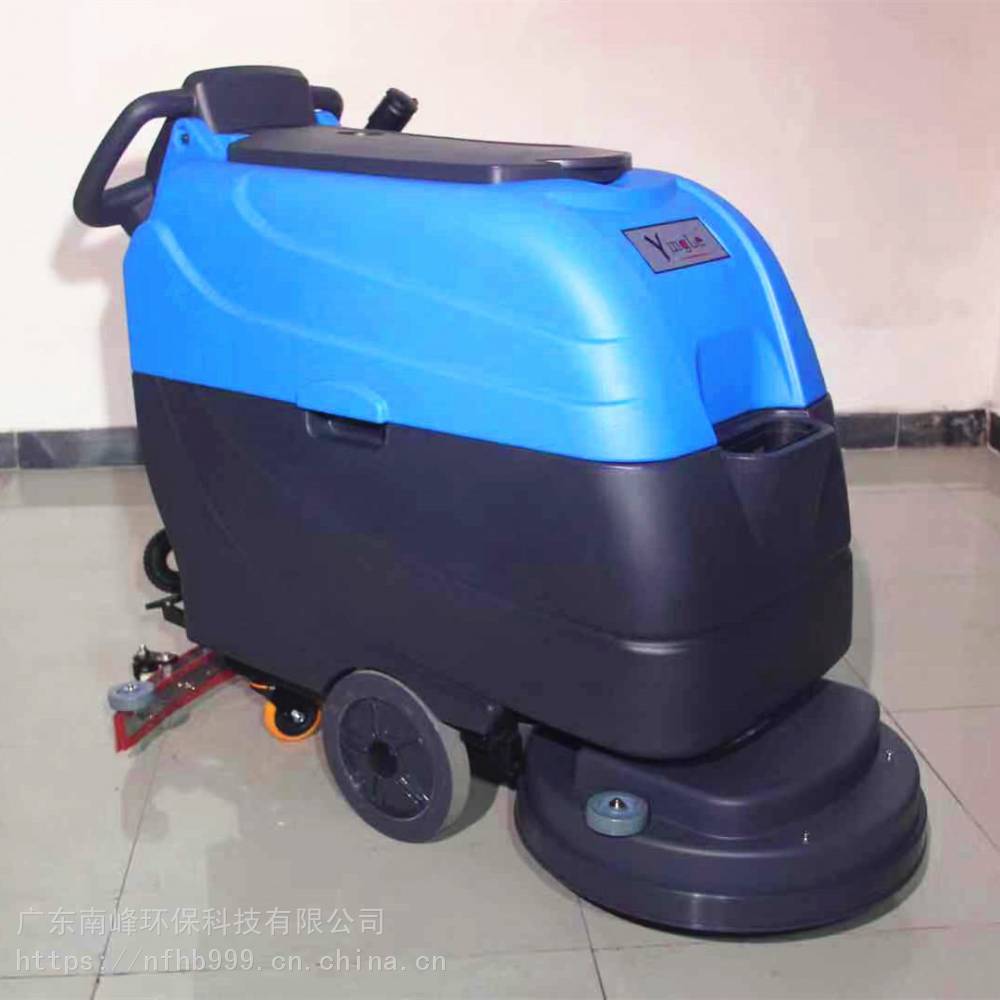 YL-813A盈乐电线式洗地机手推式洗地吸干机地面清洗机拖地机