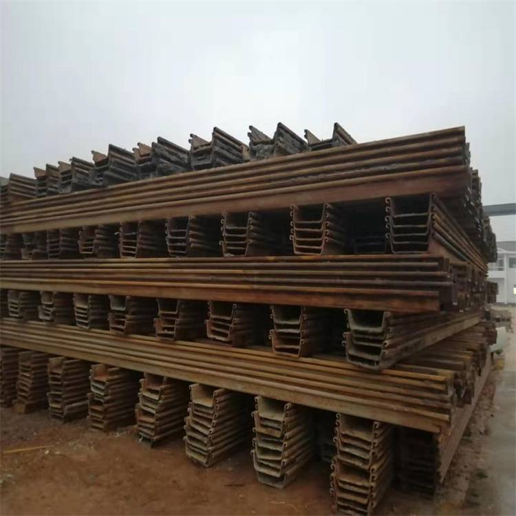 芜湖15米拉森钢板桩6m钢板桩租赁多少钱