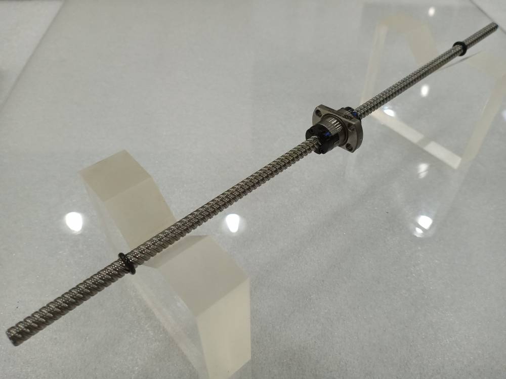 YijingSG03005精密轧制研磨滚珠丝杆滑台铜螺母树脂螺母