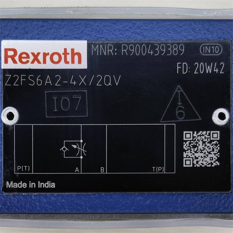 Rexroth/R900439389Z2FS6A2-4X/2QV/双单向节流阀