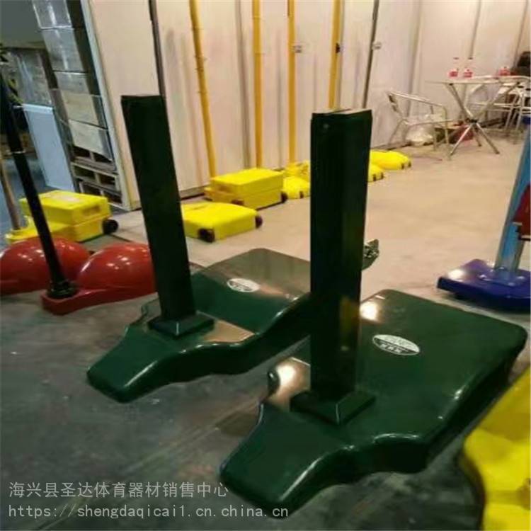 可升降式排球柱 排球柱生产厂家 可移动式羽毛球柱