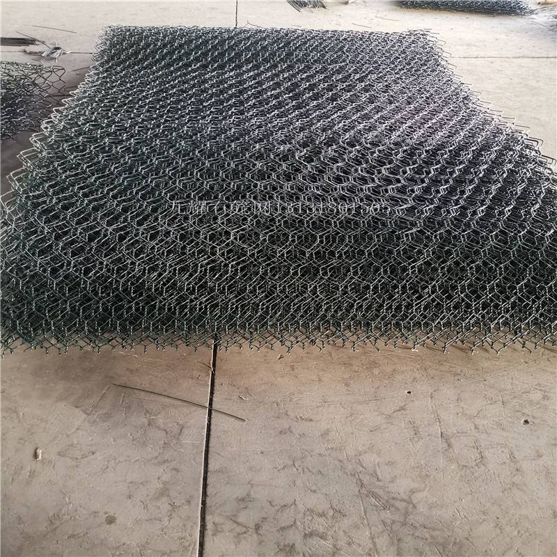 重型六角网 铅丝石笼网箱 铅丝石笼网垫厂家直销