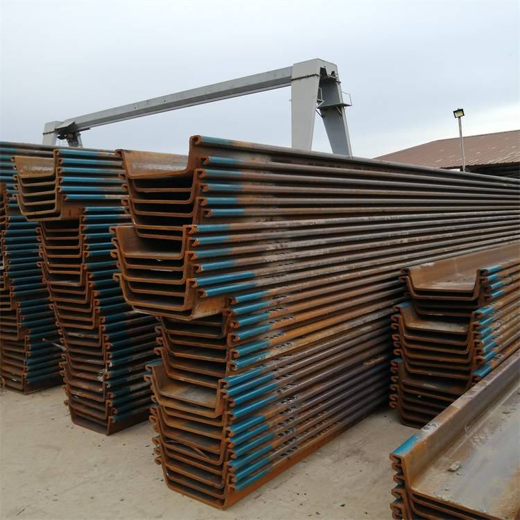 钢板桩规格6米9米12米15米18米钢板桩出租钢板桩施工公司
