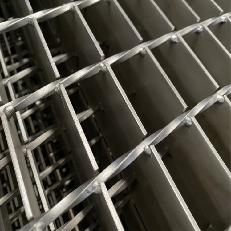 迅鹰供应热镀锌钢格板插接式方格板齿形防滑格子板异型网格板
