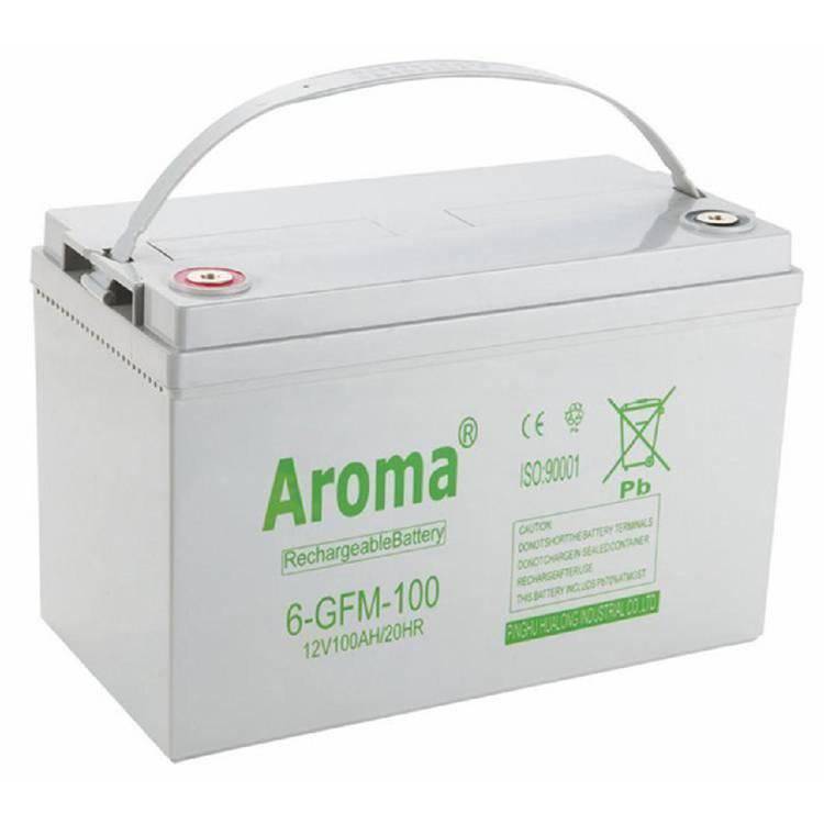 Aroma蓄电池6-GFM-10012V100AH免维护系列高压配电柜用