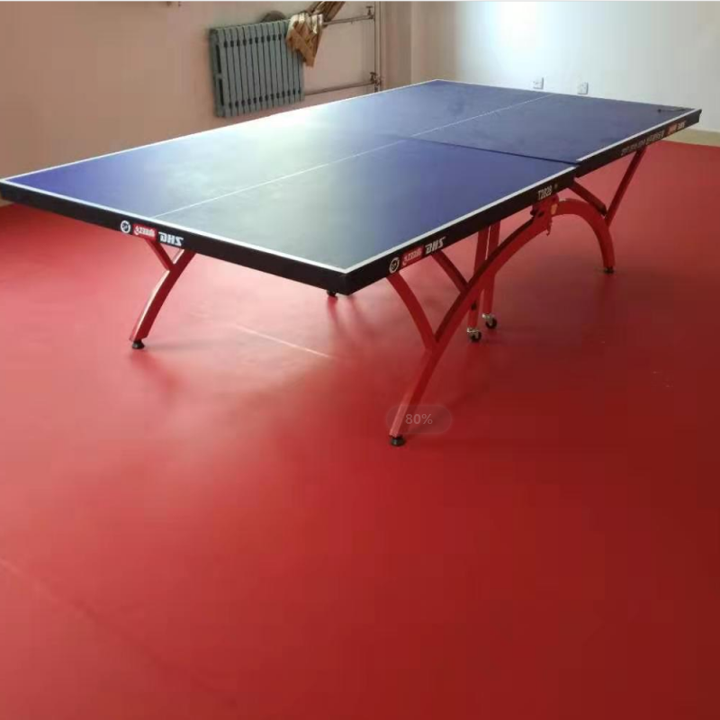 乒乓球运动地板/pvc塑胶地板/欧宝瑞运动地胶
