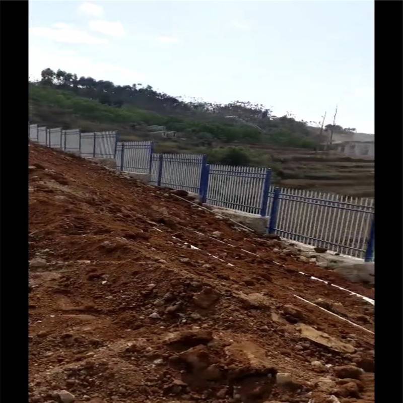 小区铁艺护栏新农村建设护栏方管围墙栏杆