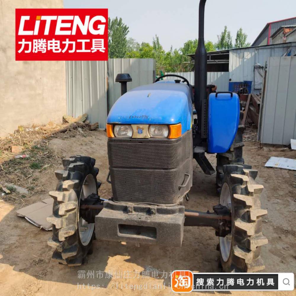 50马力拖拉机牵引机280拖拉机头改装绞磨机厂家报价黑龙江拖拉机改绞磨