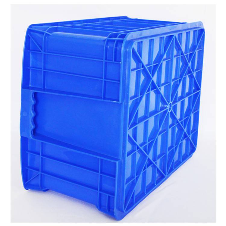工厂供应工业塑料周转箱韧性强有盖周转箱pp塑料箱
