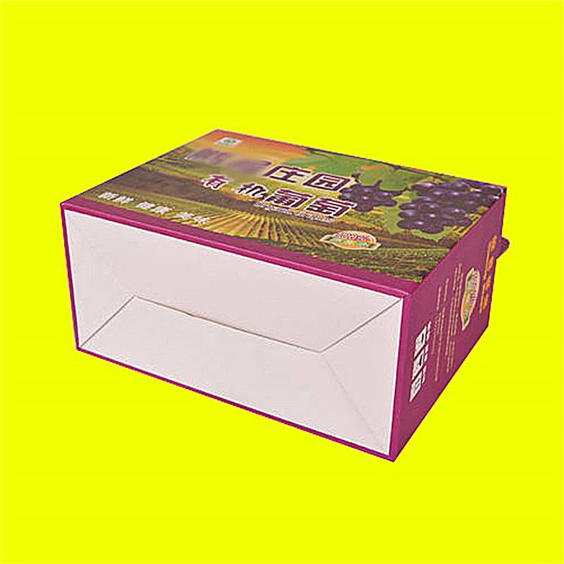 郑州葡萄礼品包装盒草莓蓝莓手提礼品盒水果包装箱订制定做