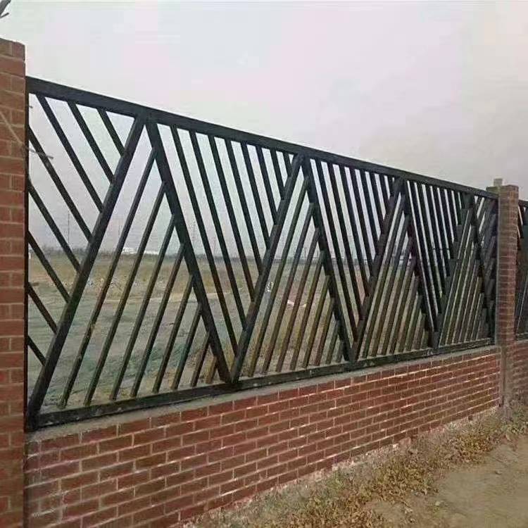 奧耐雙橫桿鋅鋼護欄鐵藝院墻隔離圍欄小區防護欄