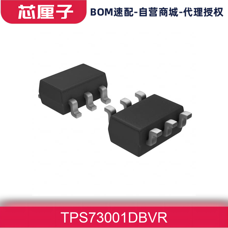 TI德州仪器 稳压器 线性 电源管理 PMIC芯片 TPS73001DBVR