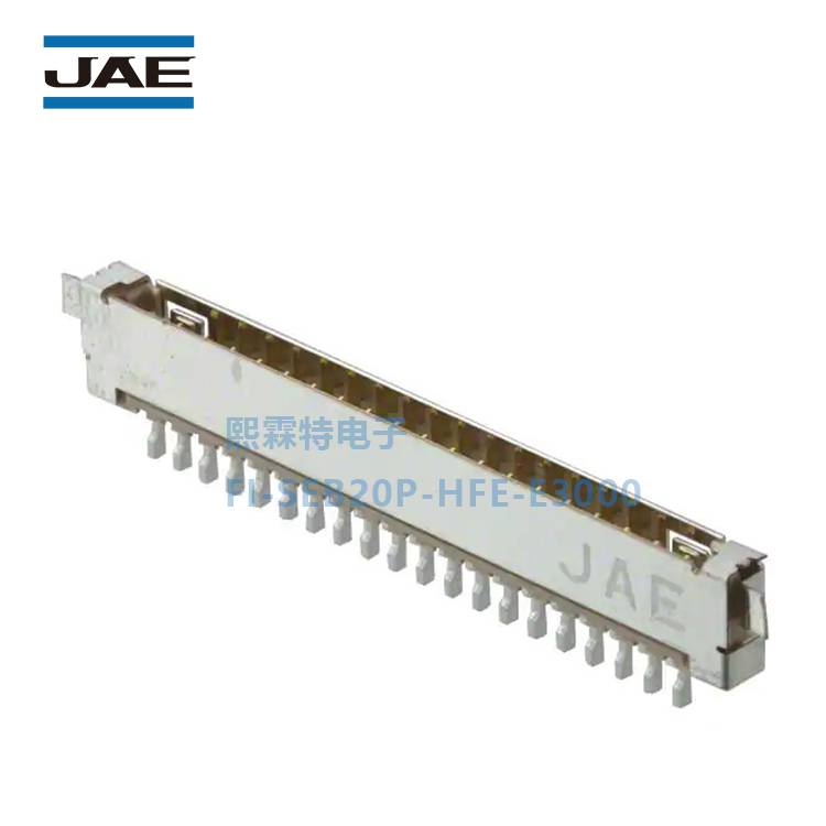 JAE连接器FI-SEB20P-HFE-E3000板对电缆线板侧插座用小型薄设备