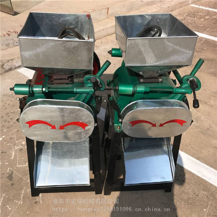 河北高粱破碎机 小型酿酒破碎机220v小型粉碎机