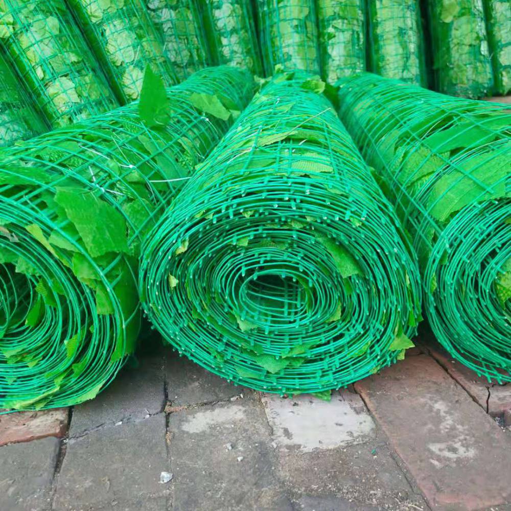 安平永拓支持定做矿山复绿网绿叶铁丝网铺挂式绿叶伪装网