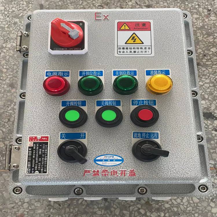 电动放散球阀控制箱防爆控制箱BXK-300400150
