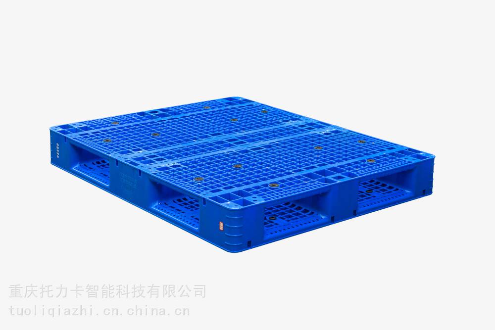 重庆供应塑料托盘双面网格双面使用大米托盘仓储物流立体库托盘