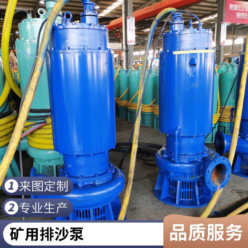 不锈钢防爆潜水泵 潜污水电泵 耐腐蚀无堵塞离心泵 IICQQW45kw