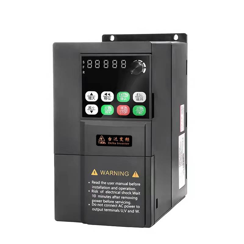 原装台达变频器15kw220v075-22-4-11-55单相转三相电机调速器380v