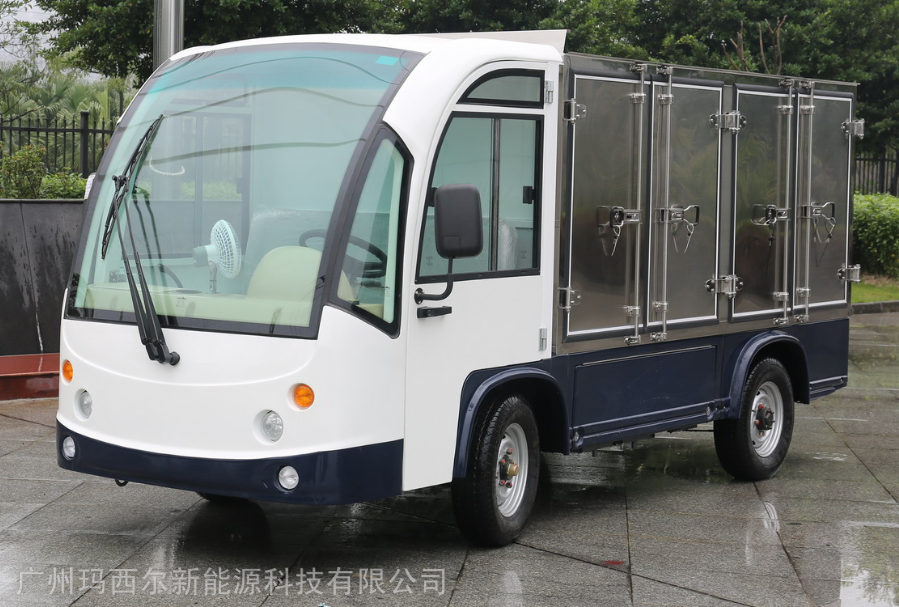深圳玛西尔电动送餐车,玛西尔四轮电动送餐车,学校送餐车