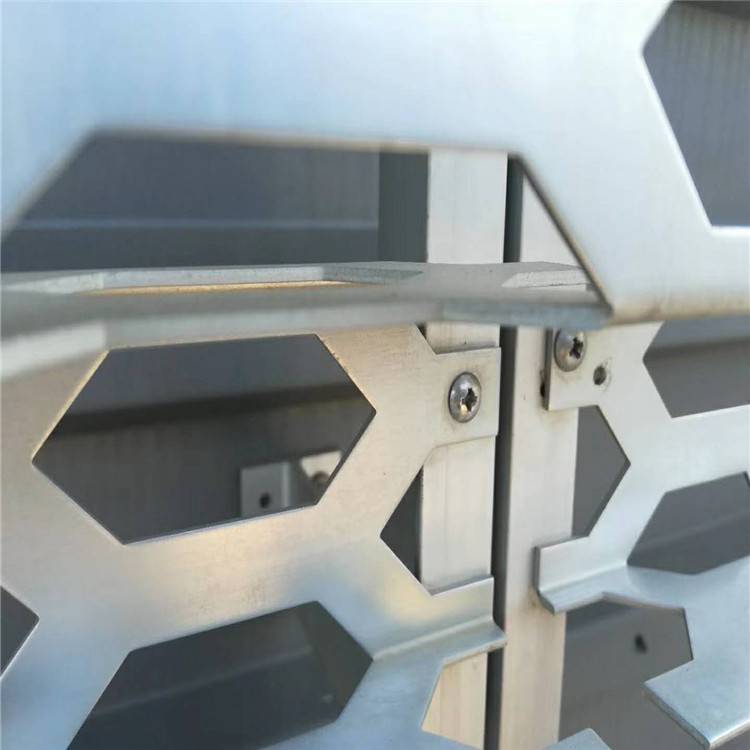 铝板装饰冲孔网亳州铝板冲孔网 激光冲孔图案