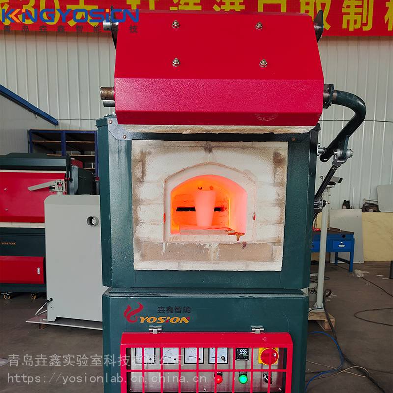 垚鑫科技YX-CF100試金爐灰吹爐高溫馬弗爐黃金熔煉爐