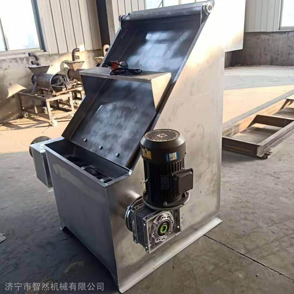 现货立式斜筛固液分离机小型粪便固液分离机污水干湿分离机处理量大