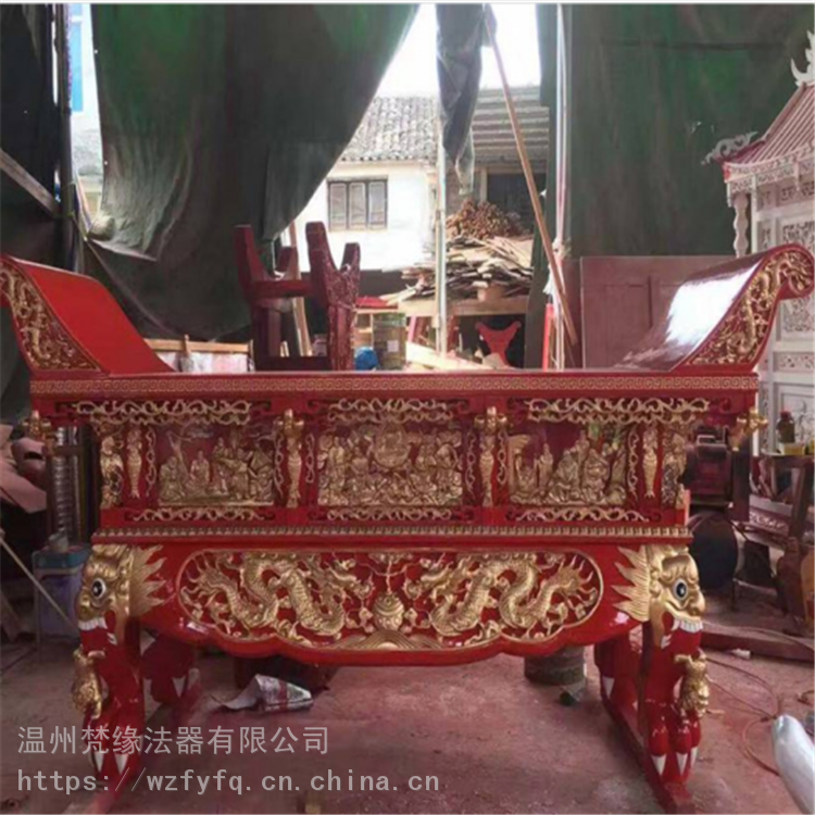 梵缘法器 寺庙供桌直销 精雕宗祠供桌 可定制加工